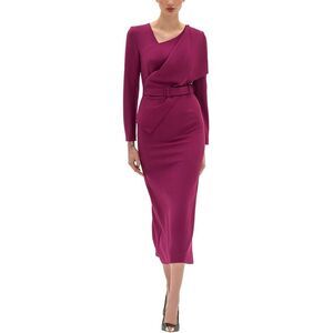 Bgl Womens  Midi Dress, Pink